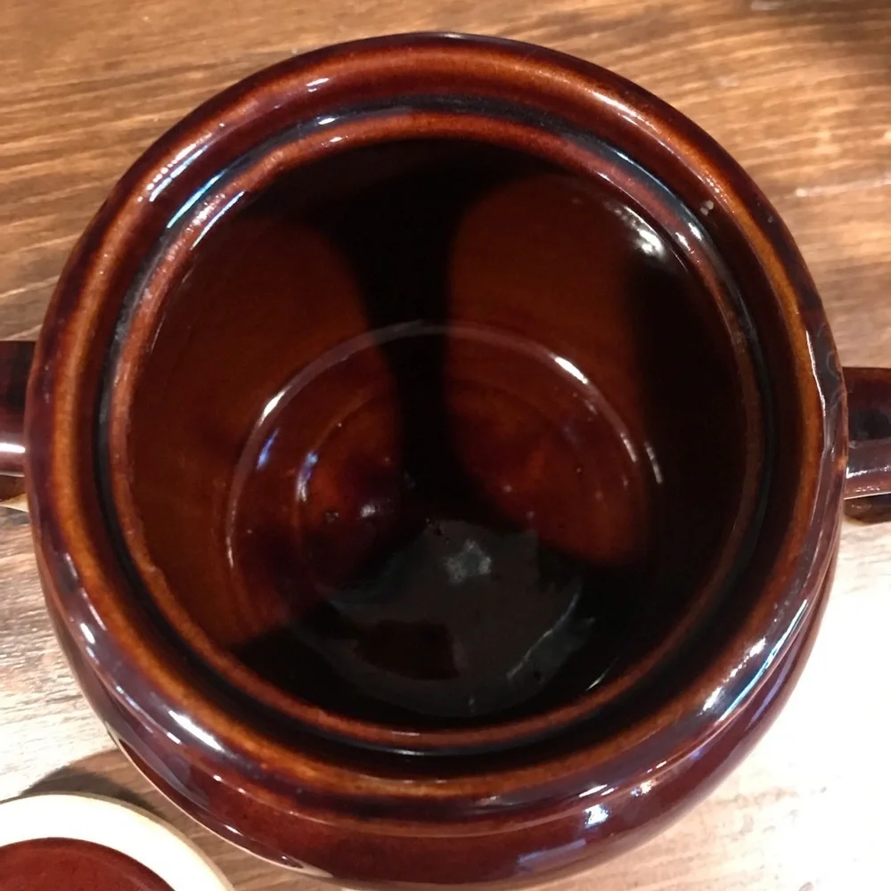 🫘VINTAGE Baked Beans Crock